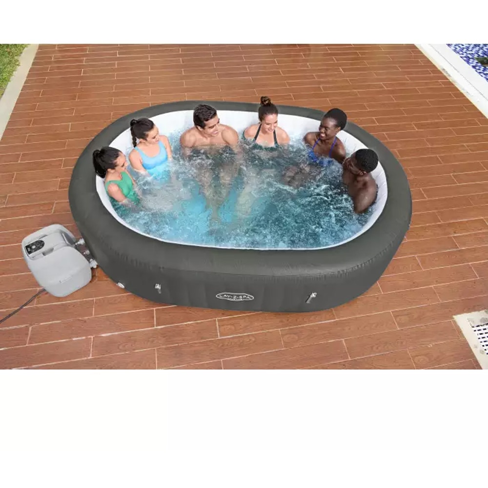 Piscina BESTWAY Layz SPA XXL, 7 persoane, 1370L, 270 x 180 x 71 cm