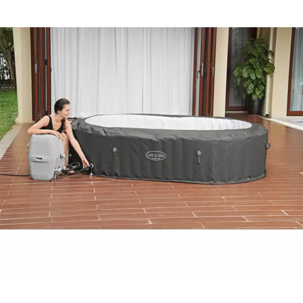 Piscina BESTWAY Layz SPA XXL, 7 persoane, 1370L, 270 x 180 x 71 cm