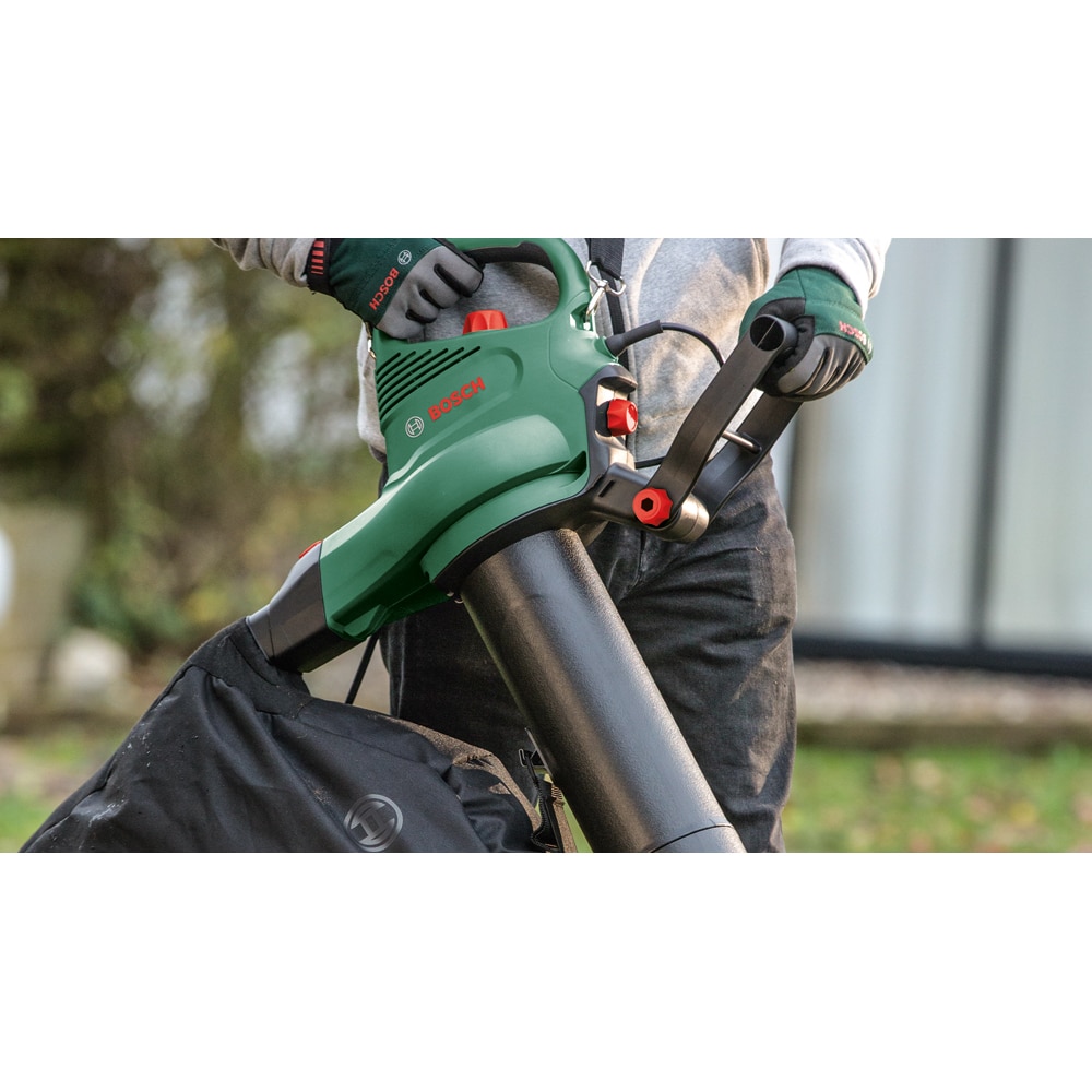 Suflanta BOSCH Universal Garden Tidy 2300, 576 m/h, 2300W, sac 45l, verde