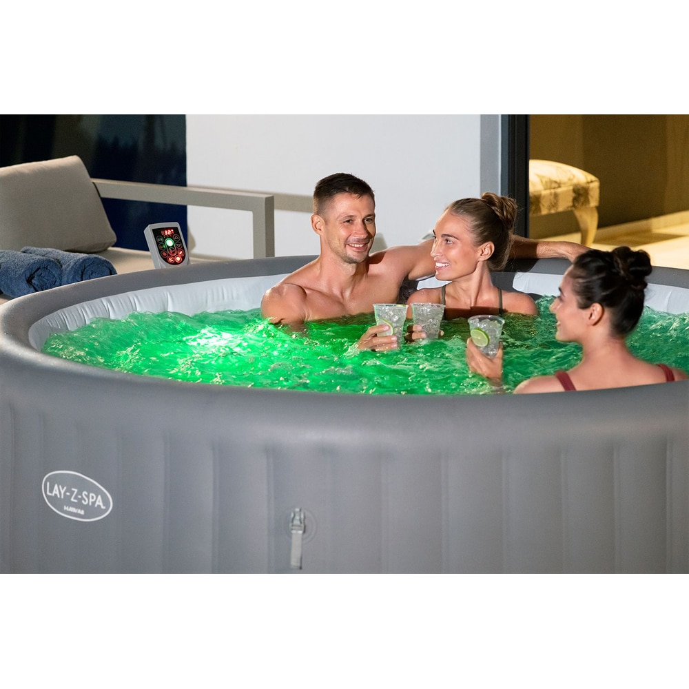 Lumina LED BESTWAY Layz SPA, 7 culori, 9.2 x 6.2 cm