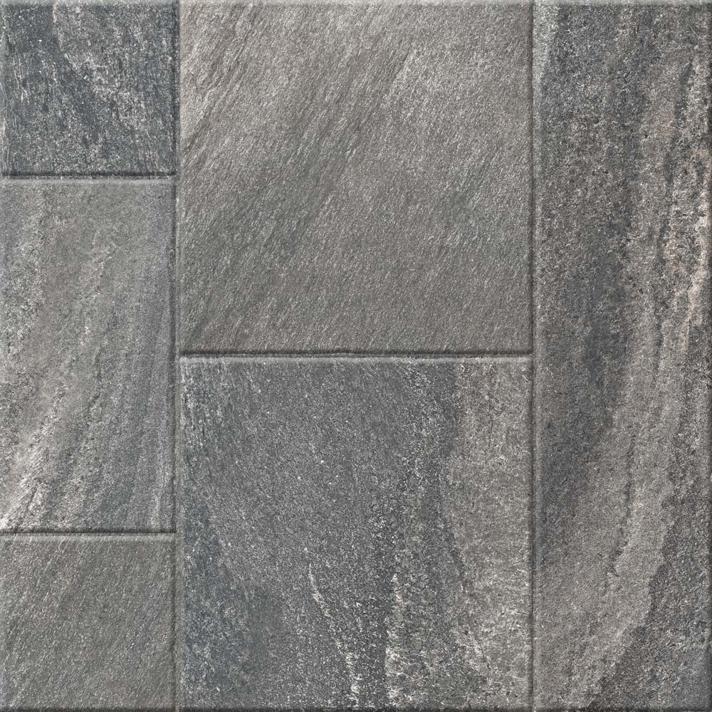 Gresie interior/exterior Kai Santana, antracit, portelanata, 60 x 60 cm, 1,08 mp/cutie