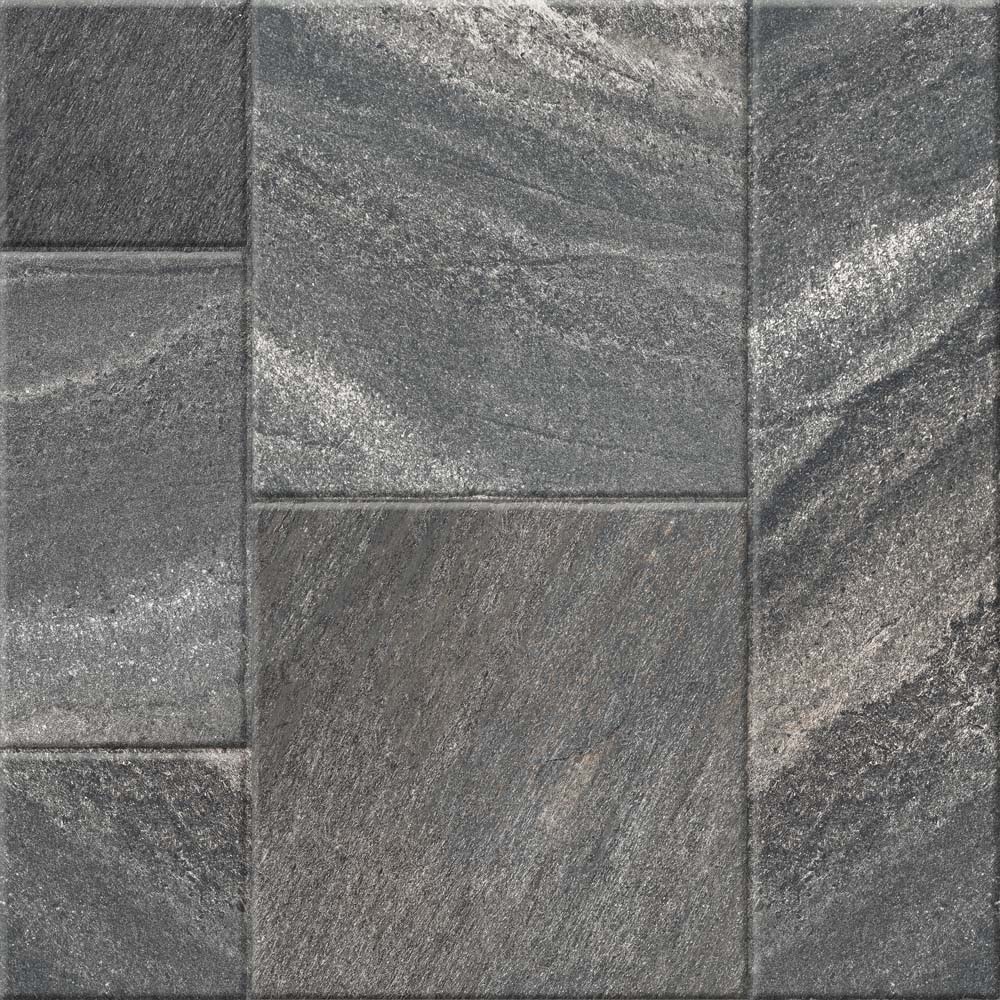 Gresie interior/exterior Kai Santana, antracit, portelanata, 60 x 60 cm, 1,08 mp/cutie