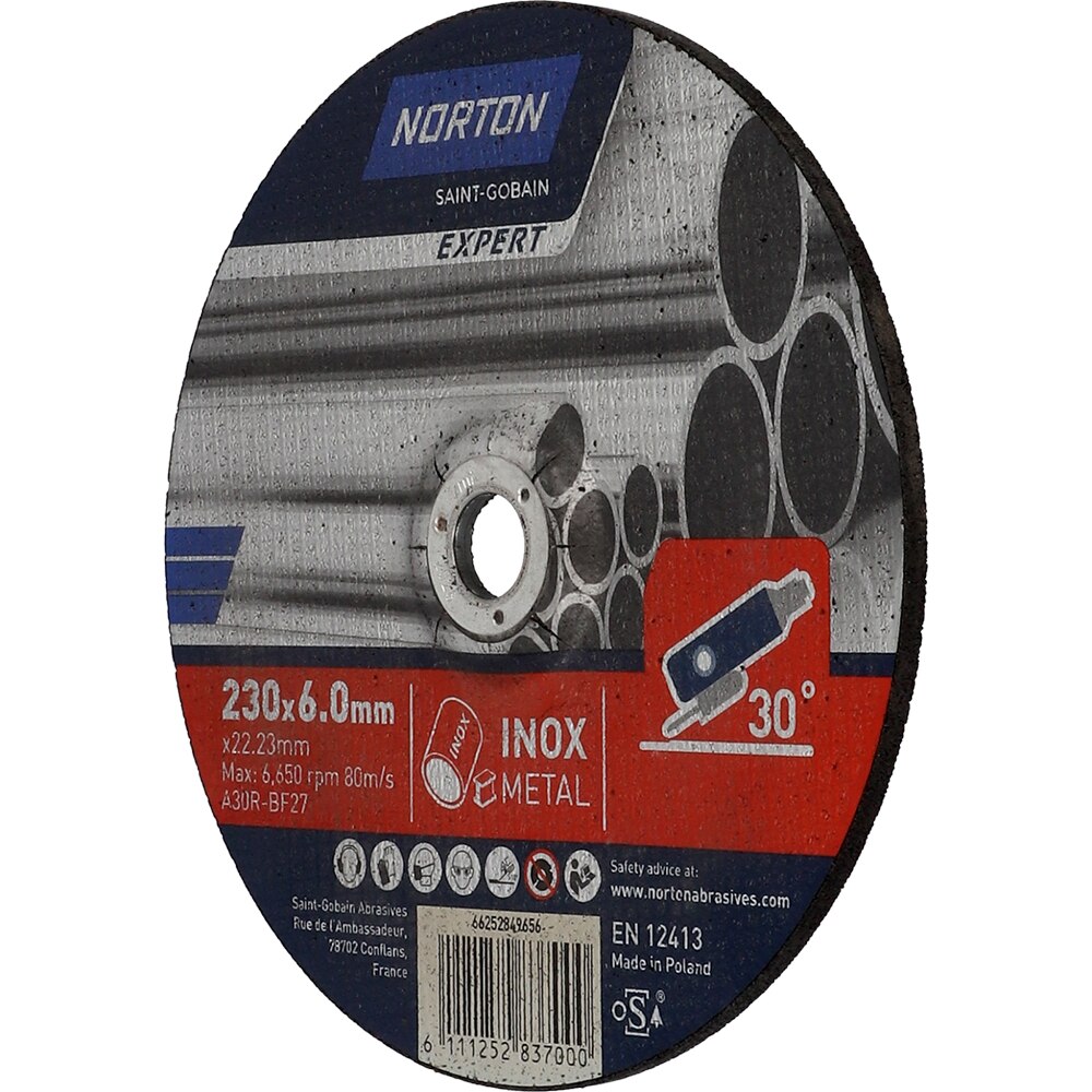 Disc polizare Norton, 230x6x22 mm
