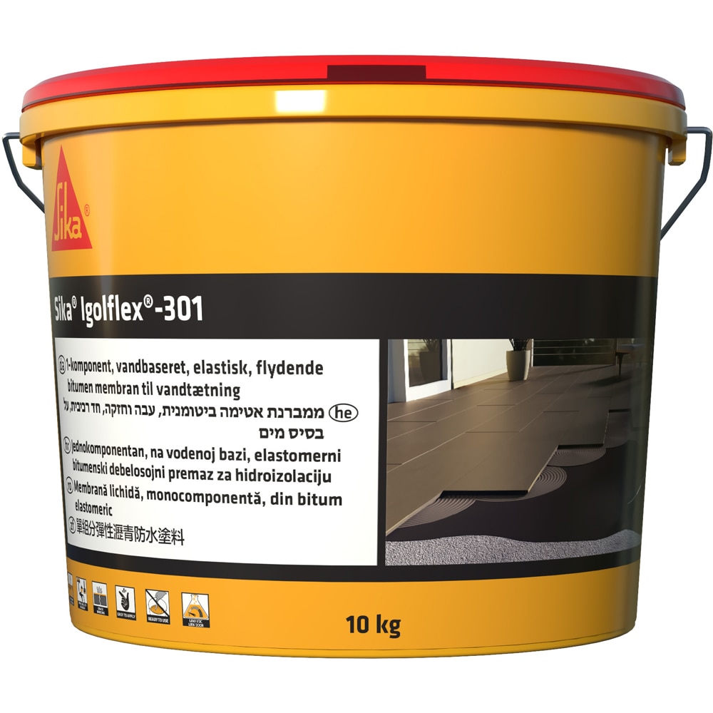 Hidroizolatie monocomponenta SILKA ROMANIA Sika Igolflex 301, 10Kg