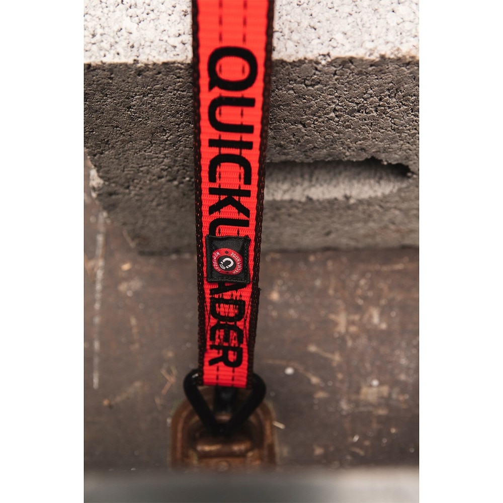 Chinga cu clema QUICKLOADER QPL900LD, 25mm x 5.5m, 1200kg, rosu