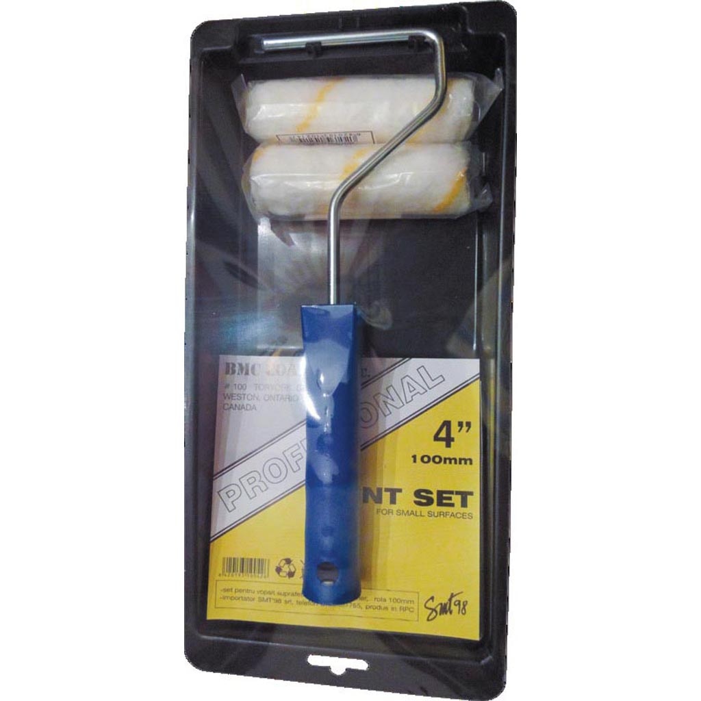 Set 2 trafaleti cu tava, poliacril, 10 cm