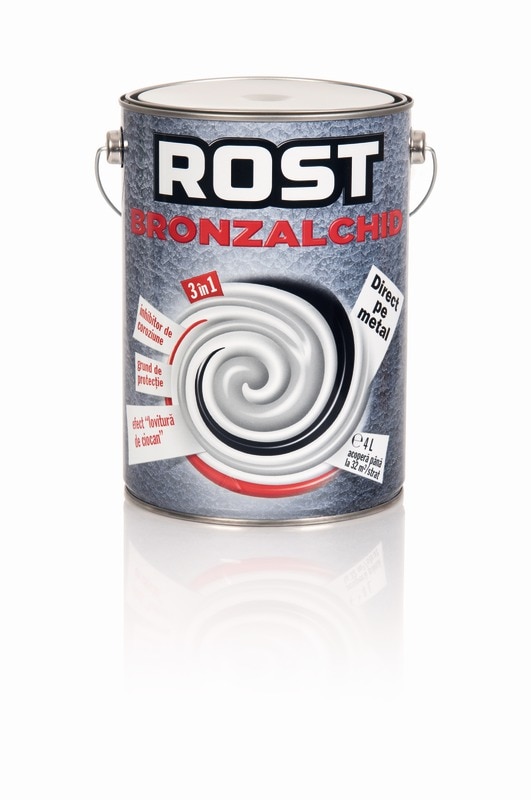 Email 3-in1 lovitura de ciocan, interior/exterior, culoare argintiu, 4 L  Rost