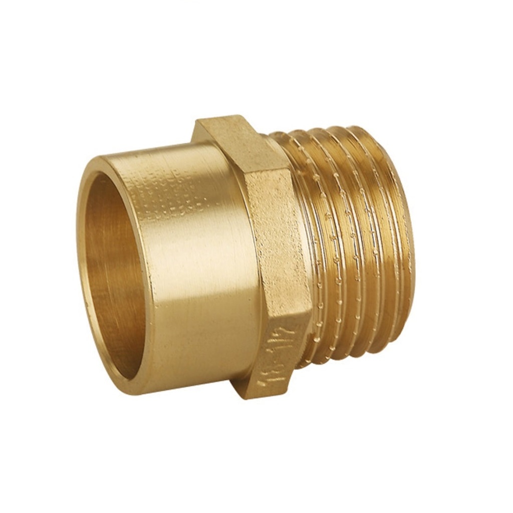 Adaptor alama cupru, 28 mm, racord 1 I, filet exterior
