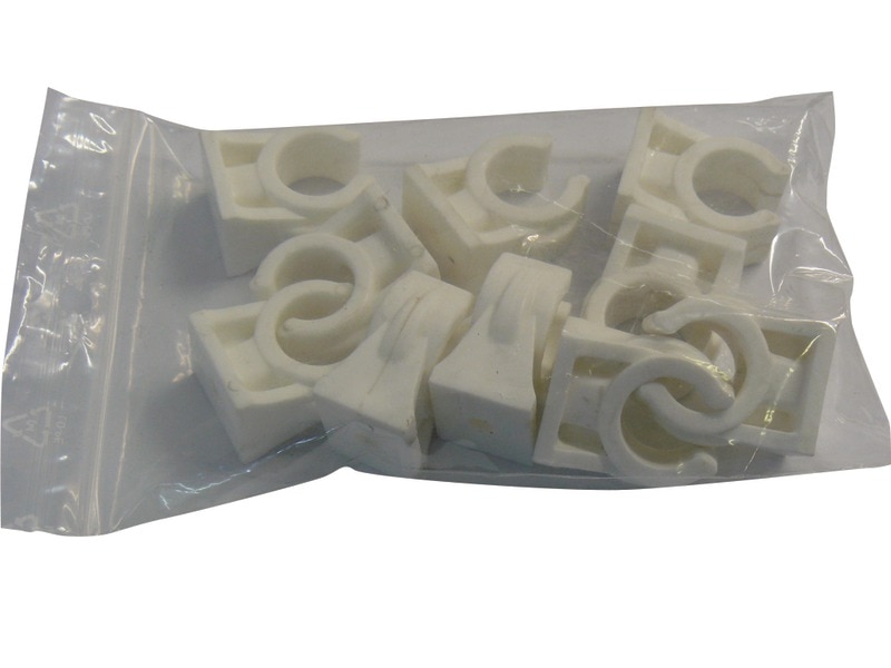 Clema simpla PP, 18 mm, 10 bucati