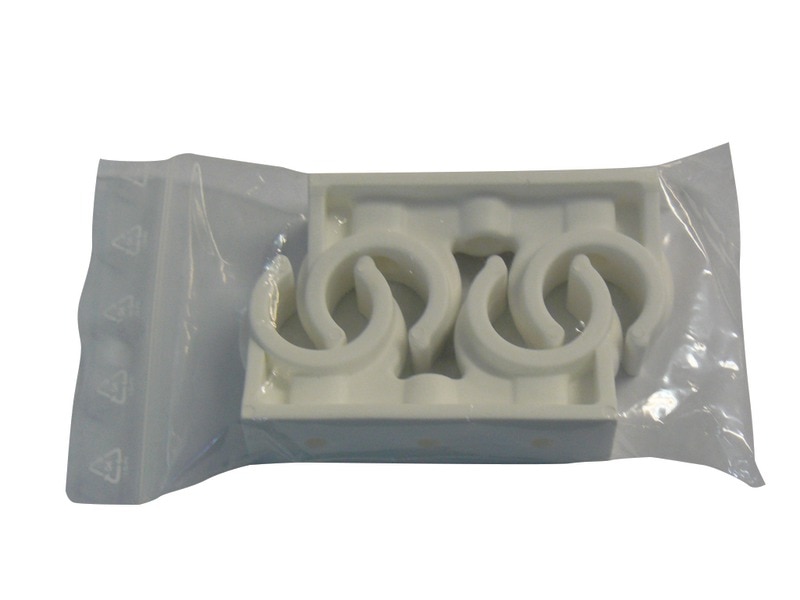 Clema dubla PP, 22 mm, 2 bucati