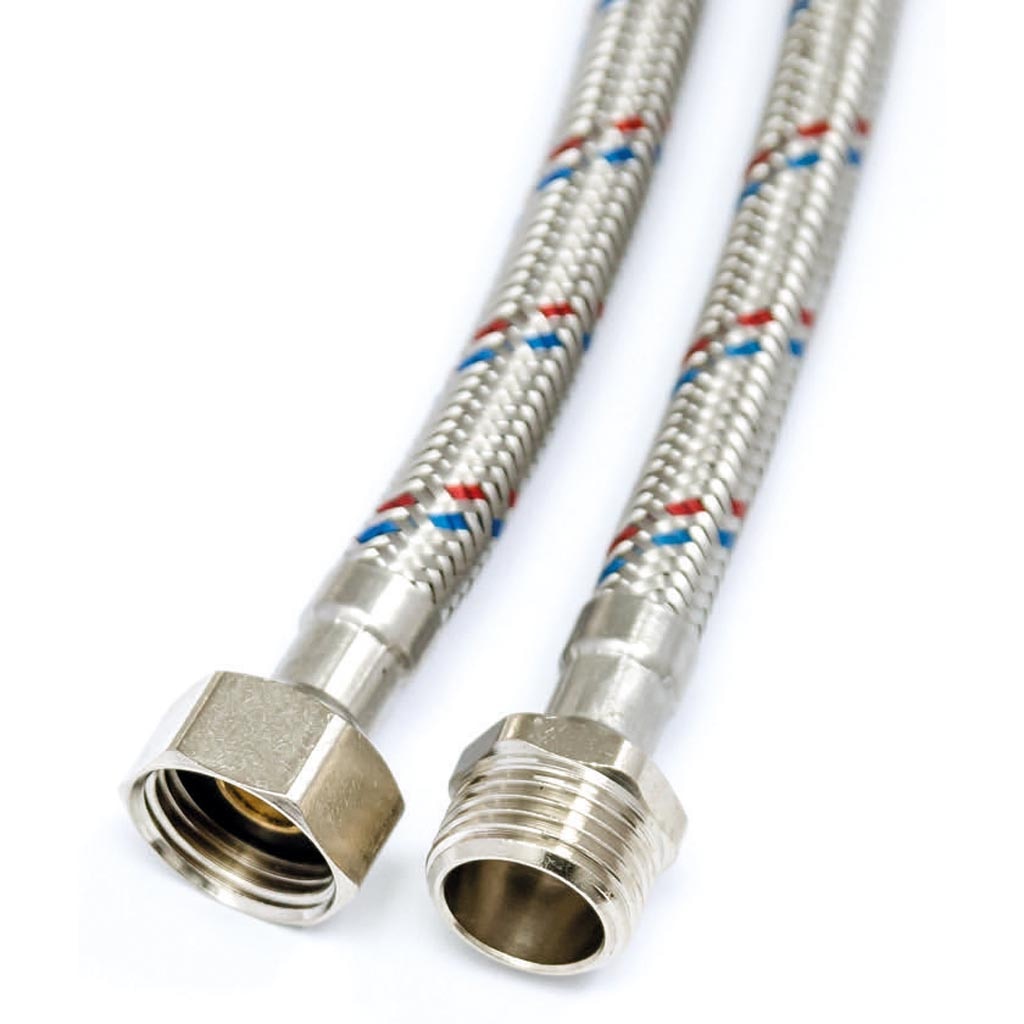 Racord flexibil apa, 40 cm, 1/2, filet interior  Heko