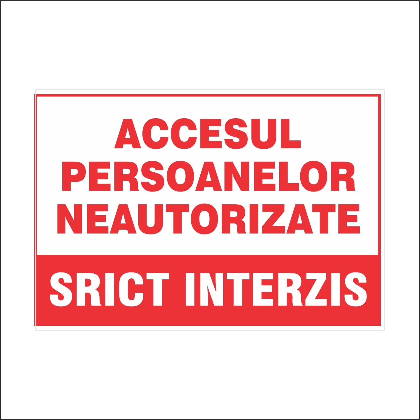Accesul Interzis Pers. Neautoriz  Retail Solutions
