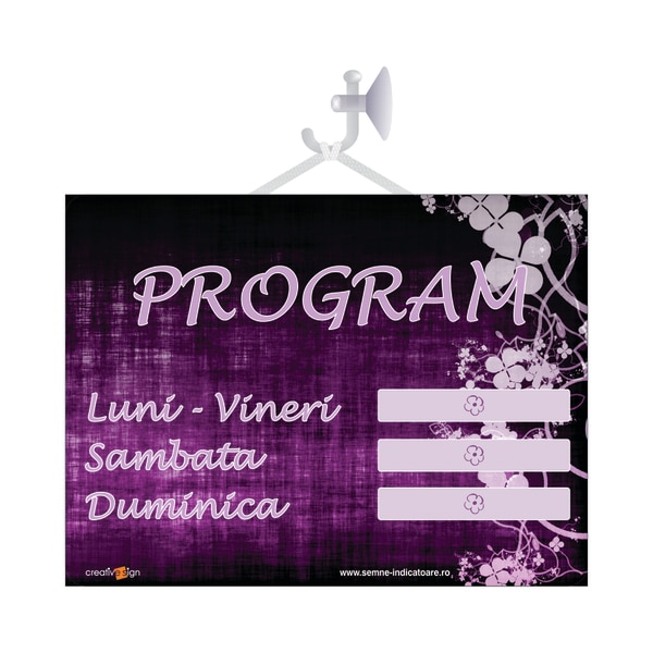 Indicator Program De Lucru  Creative Sign