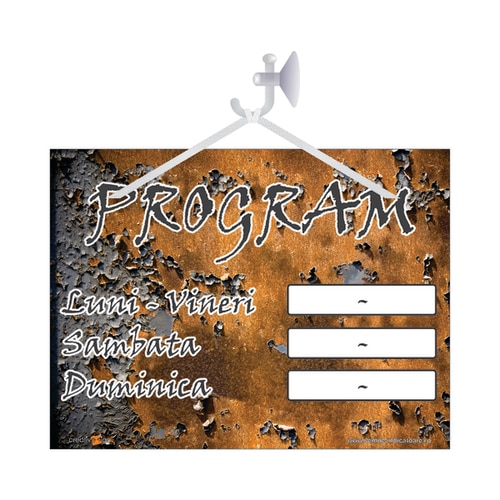 Indicator Program De Lucru  Creative Sign