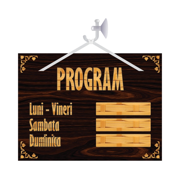 Indicator Program De Lucru  Creative Sign