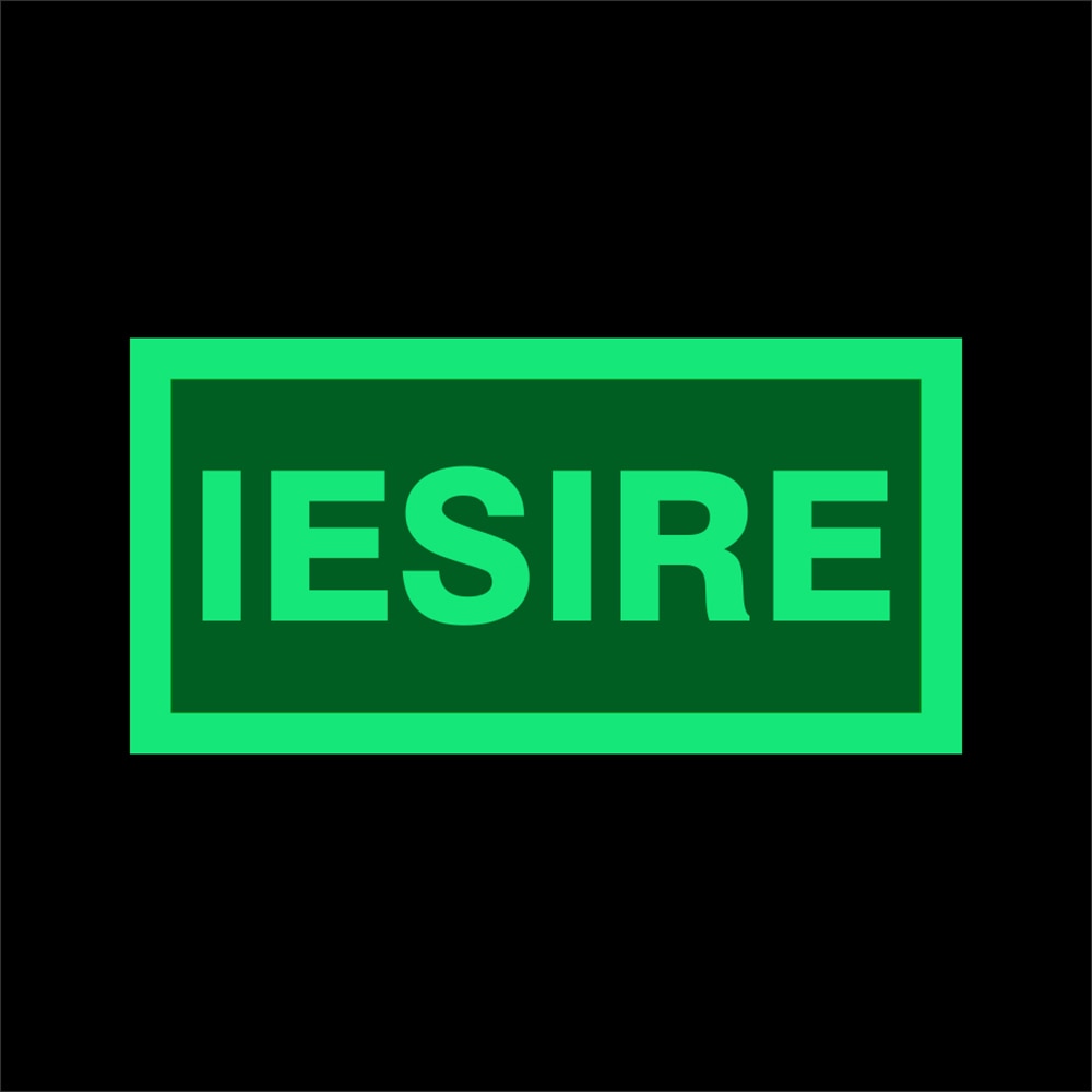 Indicator "Iesire" CREATIVE SIGN, fotoluminiscent, 10 x 20cm