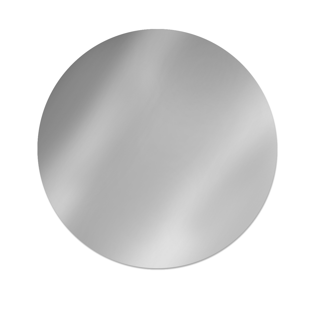 Oglinda baie cu suport, rotunda, 60 cm