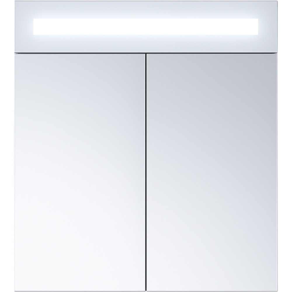 Oglinda baie cu dulap WOODART Swing, 70 x 18 x 70cm, bordo