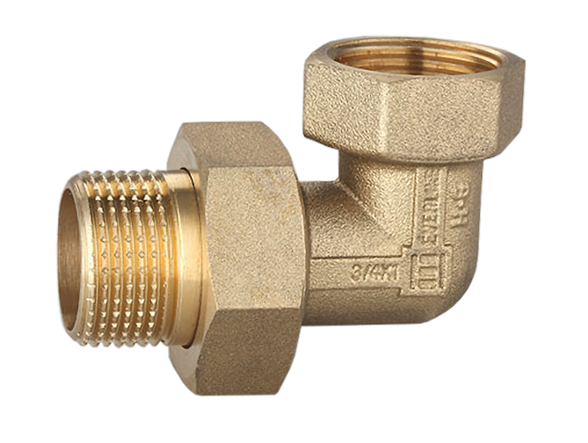 Olandez curbat alama, racord 3/4, filet interior-exterior