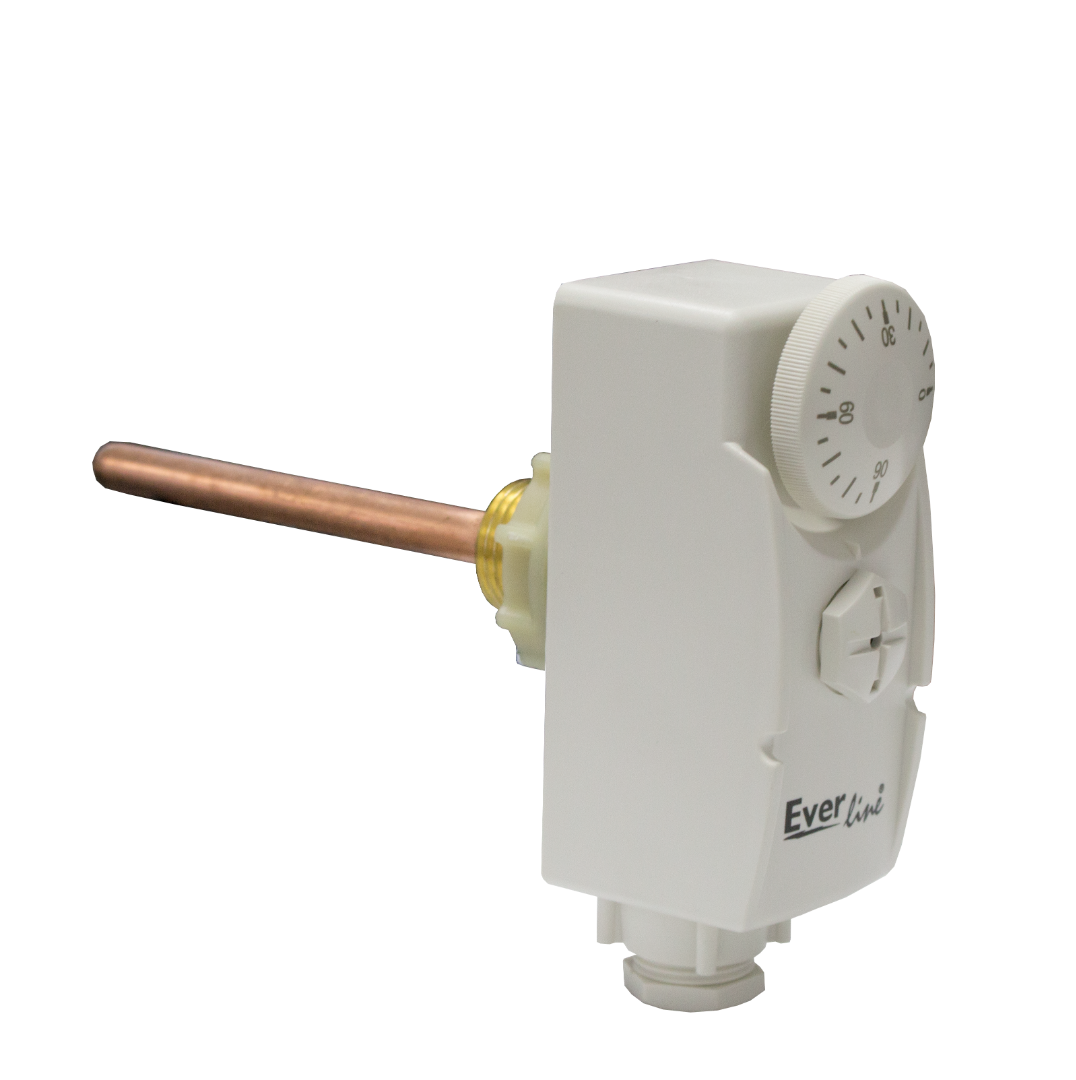 Termostat de imersie Everline EVP-TI, reglabil, racord 1/2"
