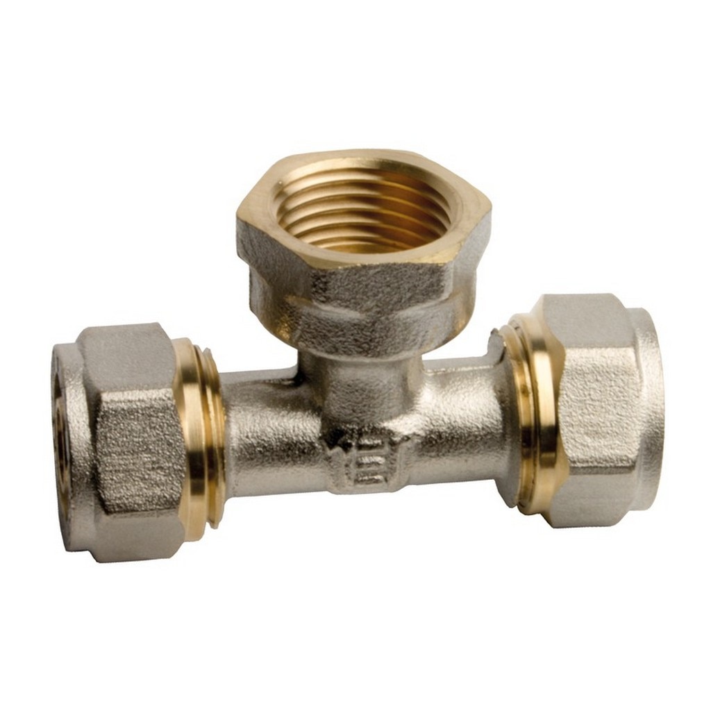 Teu pexal, 16 mm, racord 1/2, filet interior