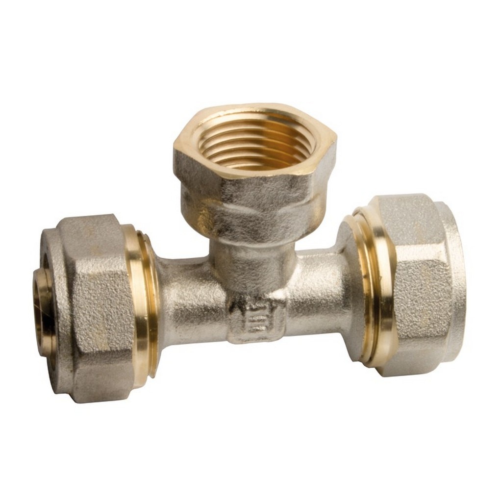 Teu pexal, 20 mm, racord 1/2, filet interior