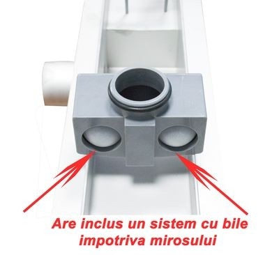 Rigola din inox, 400 x 70 mm  Everpro Stylish