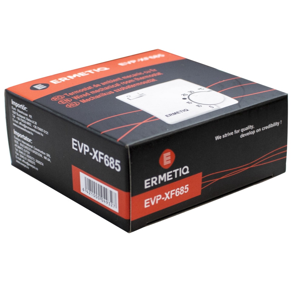 Termostat mecanic pentru instalatii termice Ermetiq EVP-XF685