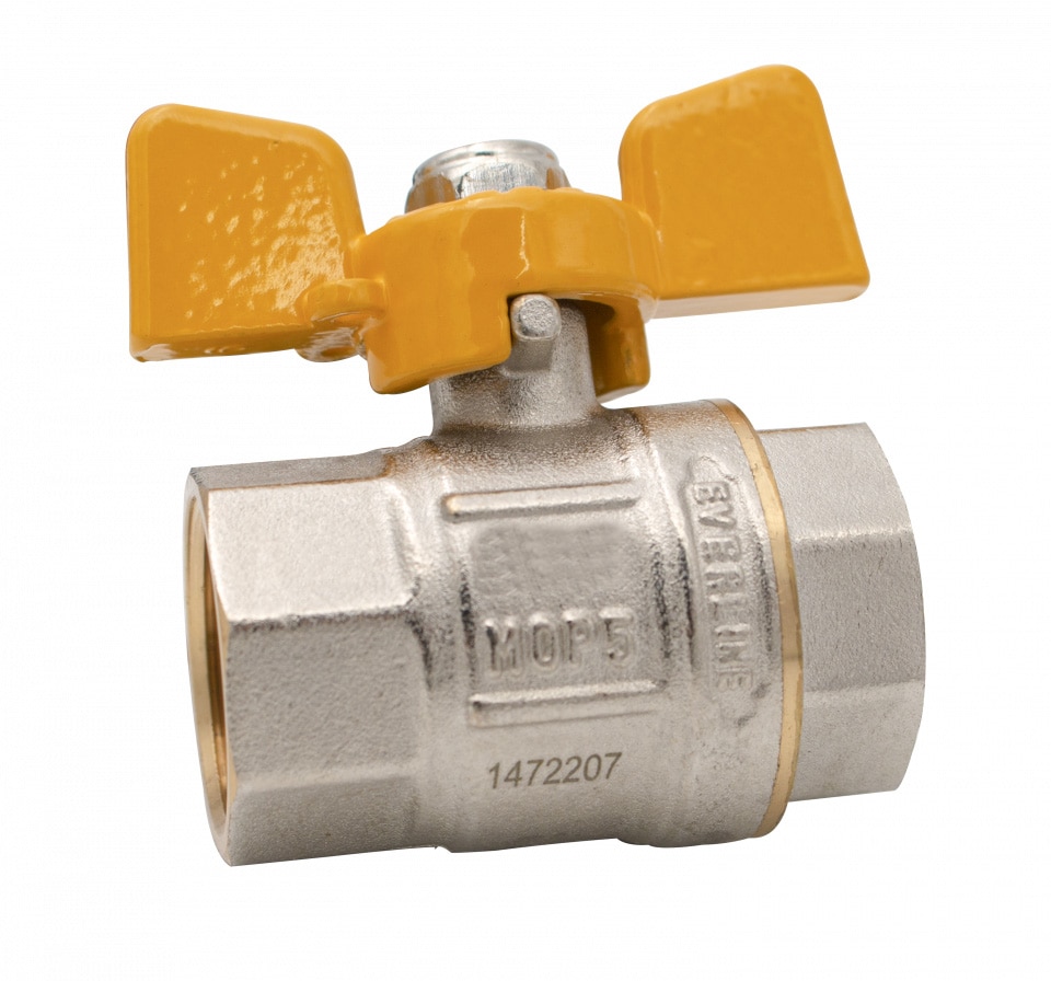 Robinet fluture pentru gaz 3.4 FF