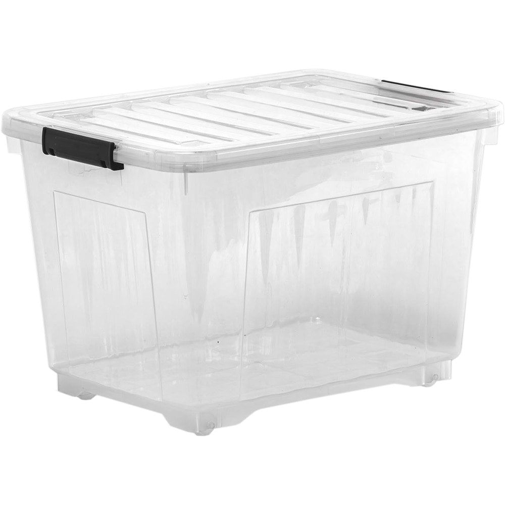 Cutie depozitare STERK PLAST Tidy, 52 x 38 x 35 cm, transparent