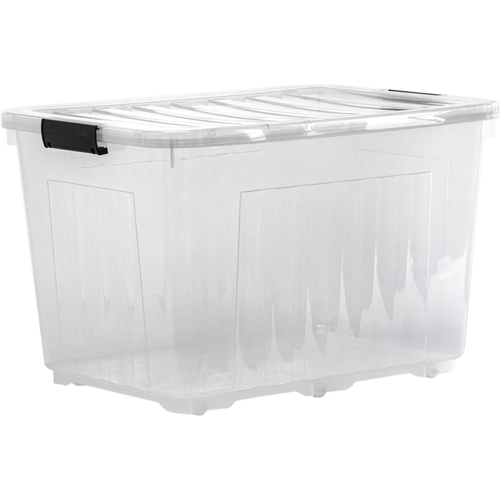 Cutie depozitare STERK PLAST Tidy, 79 x 58.5 x 51.5 cm, transparent