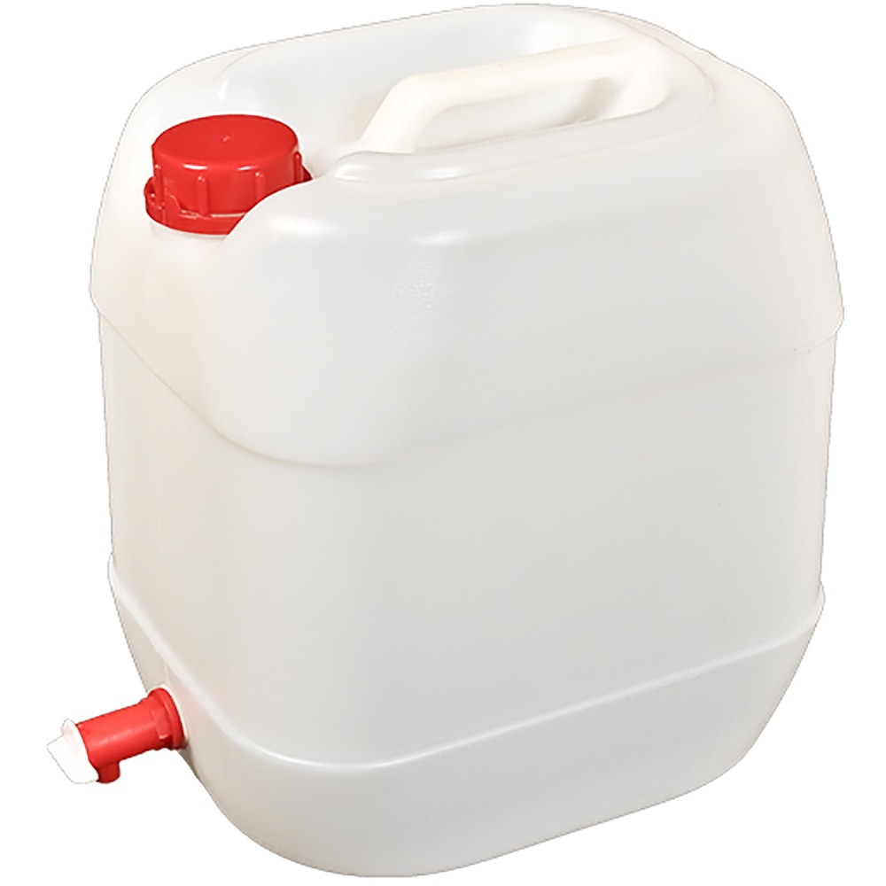 Canistra cu robinet, alb, 20 l