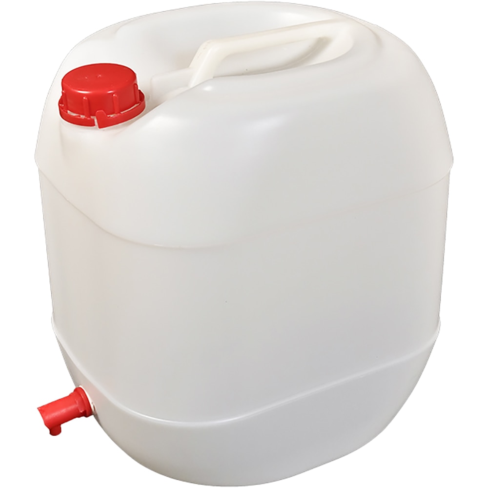 Canistra cu robinet, alb, 30 l