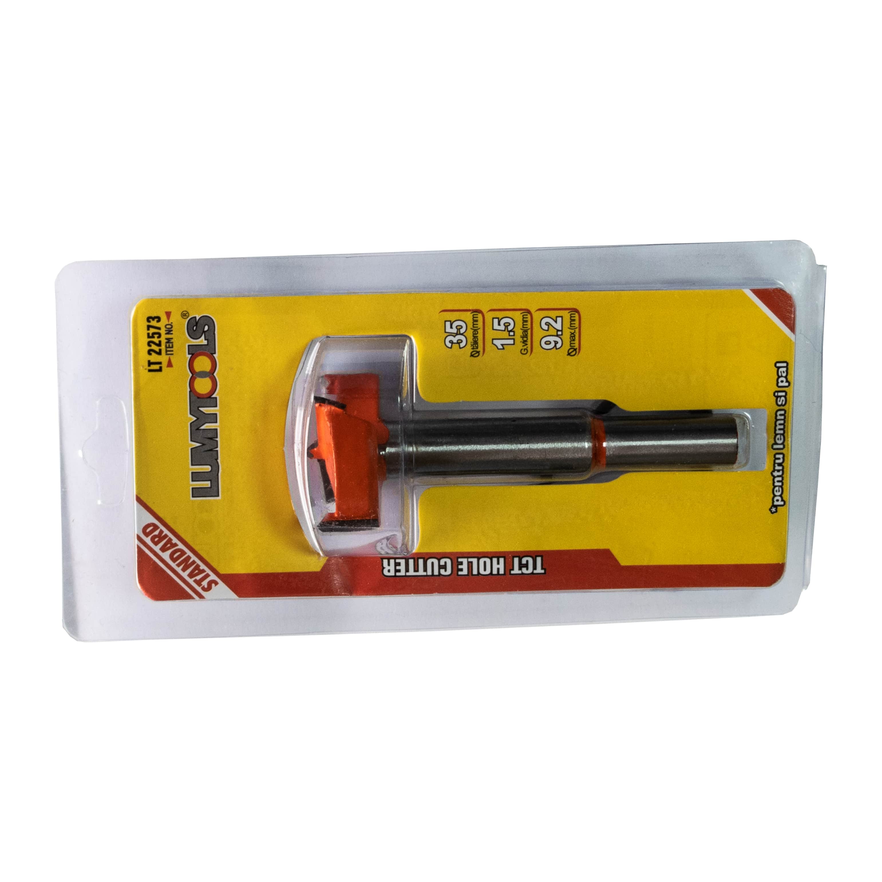 Freza cu vidia. pt lemn si pal, 35 mm • LumyTools, Standard