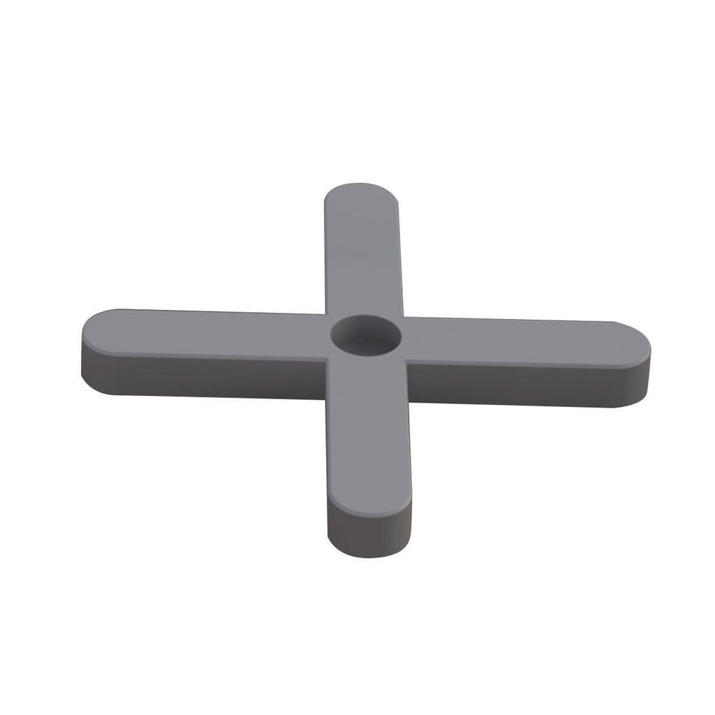 Distantieri pentru faianta, 1 mm, gri, 200 bucati 