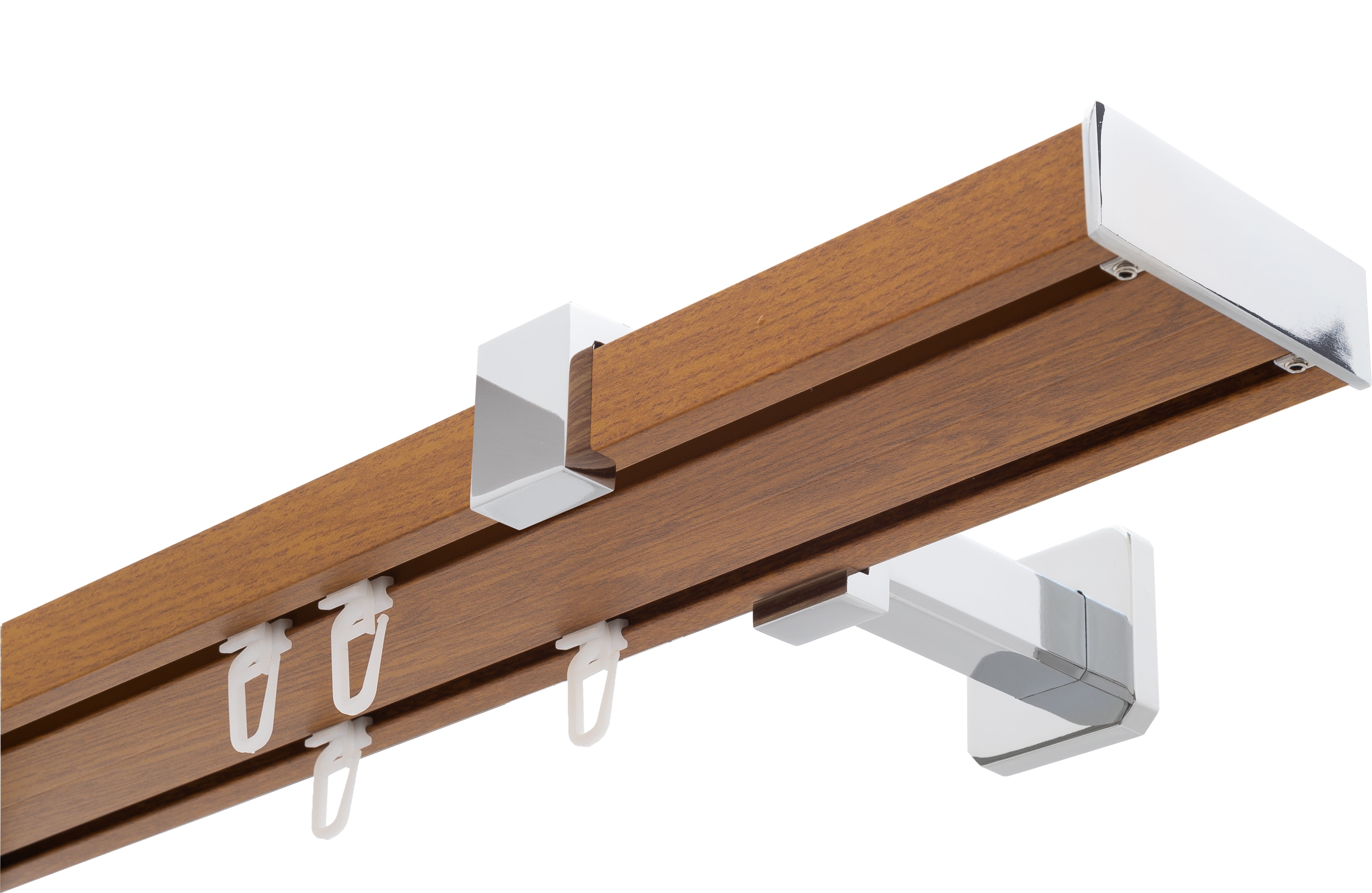 Set galerie simpla, stejar, aluminiu, 240 cm x 70 mm  Te-ma