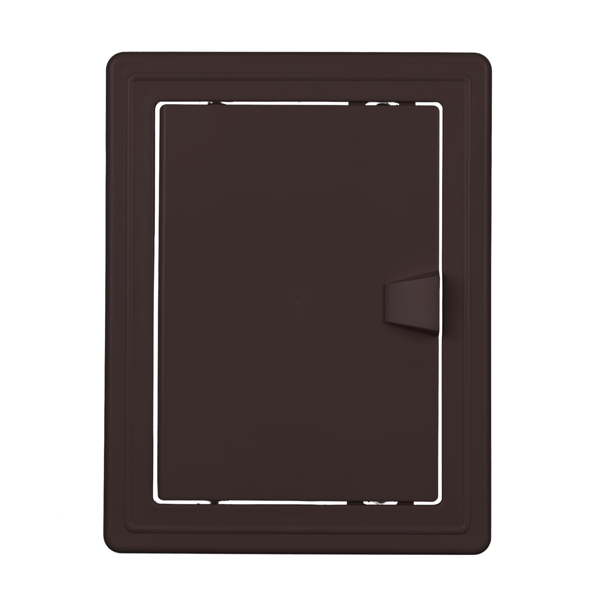 Usa de vizitare, maro, plastic, 150 x 200 mm  Te-Ma