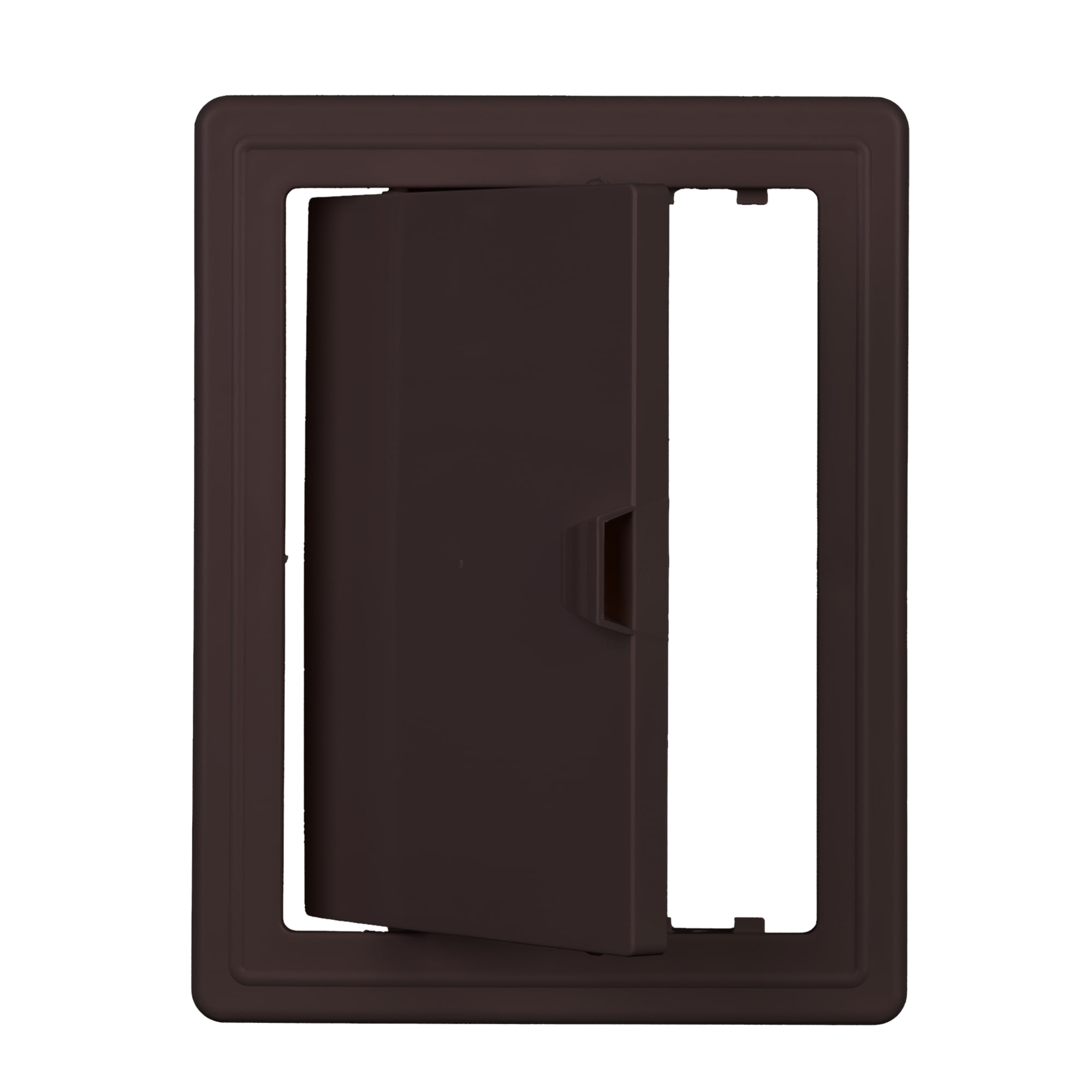 Usa de vizitare, maro, plastic, 200 x 300 mm  Te-Ma