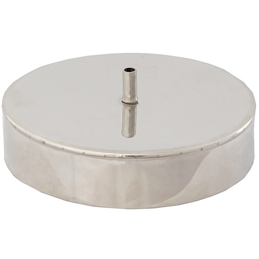 Capac evacuare condens cos de fum VULCANO, D250 mm, inox