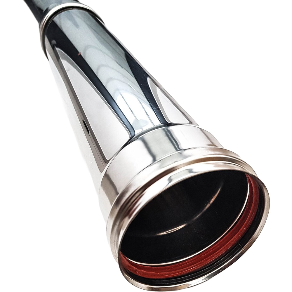 Burlan ROFORTIS, 100mm, 0.5m, inox