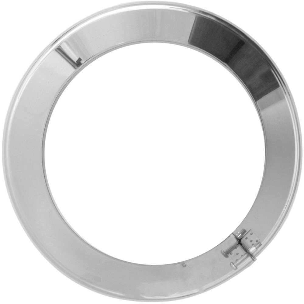 Guler protectie cos de fum VULCANO, D180 mm, grosime 0.5 mm, inox