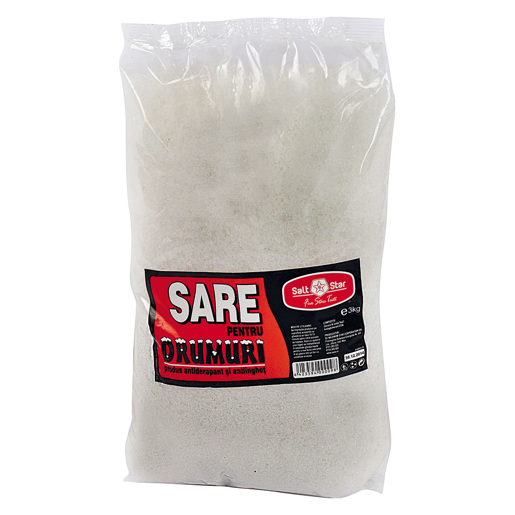 Material antiderapant, sare drumuri, 3 kg 