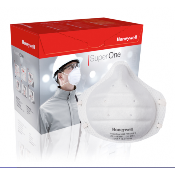 Masca FFP2 Honeywell SuperOne 3205, fara supapa