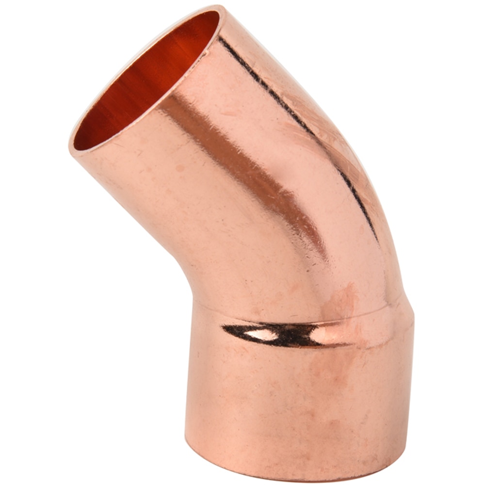 Cot cupru IBP 5040, 45 grade, 54 mm, filet interior-exterior