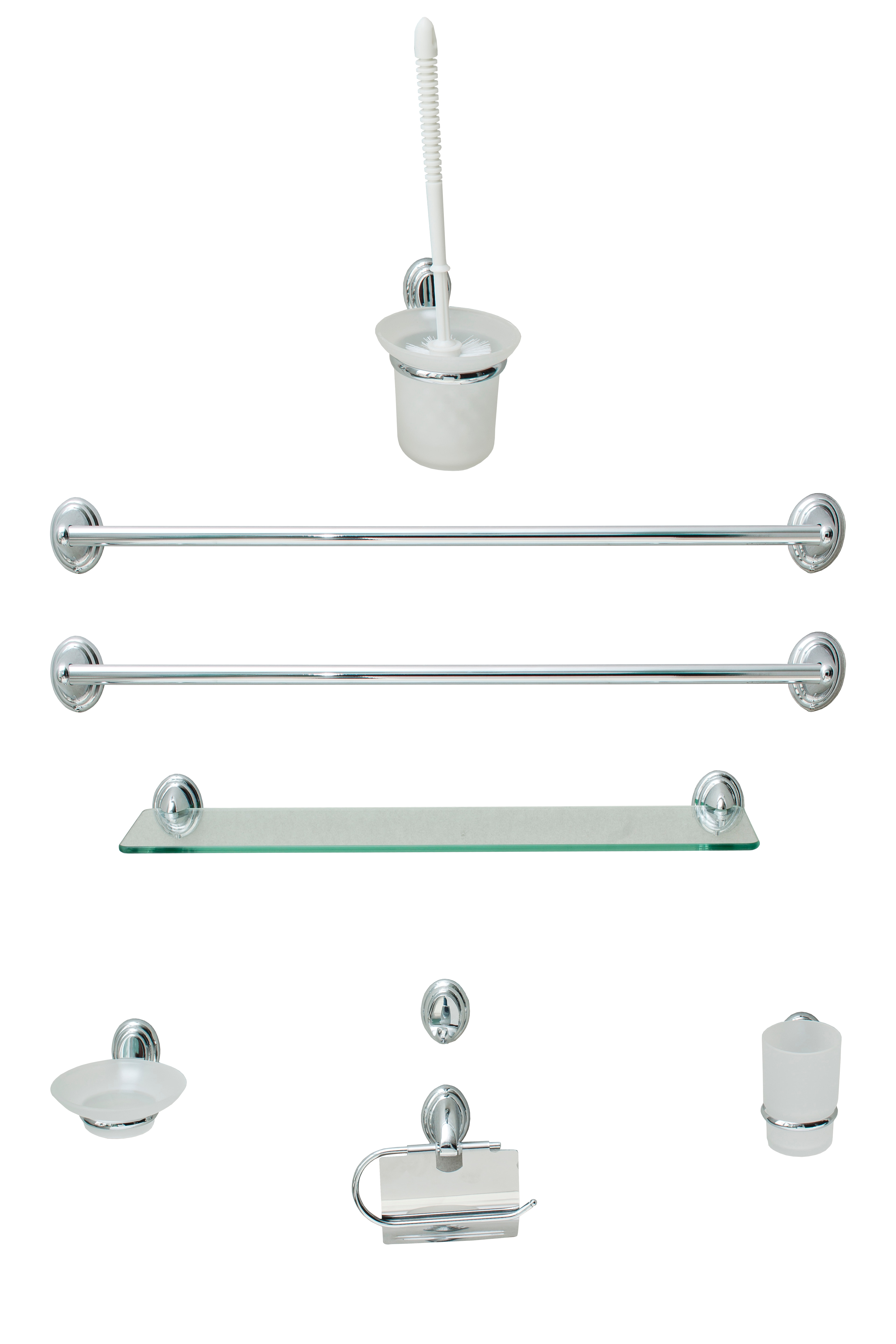 Set accesorii de baie, 8 piese