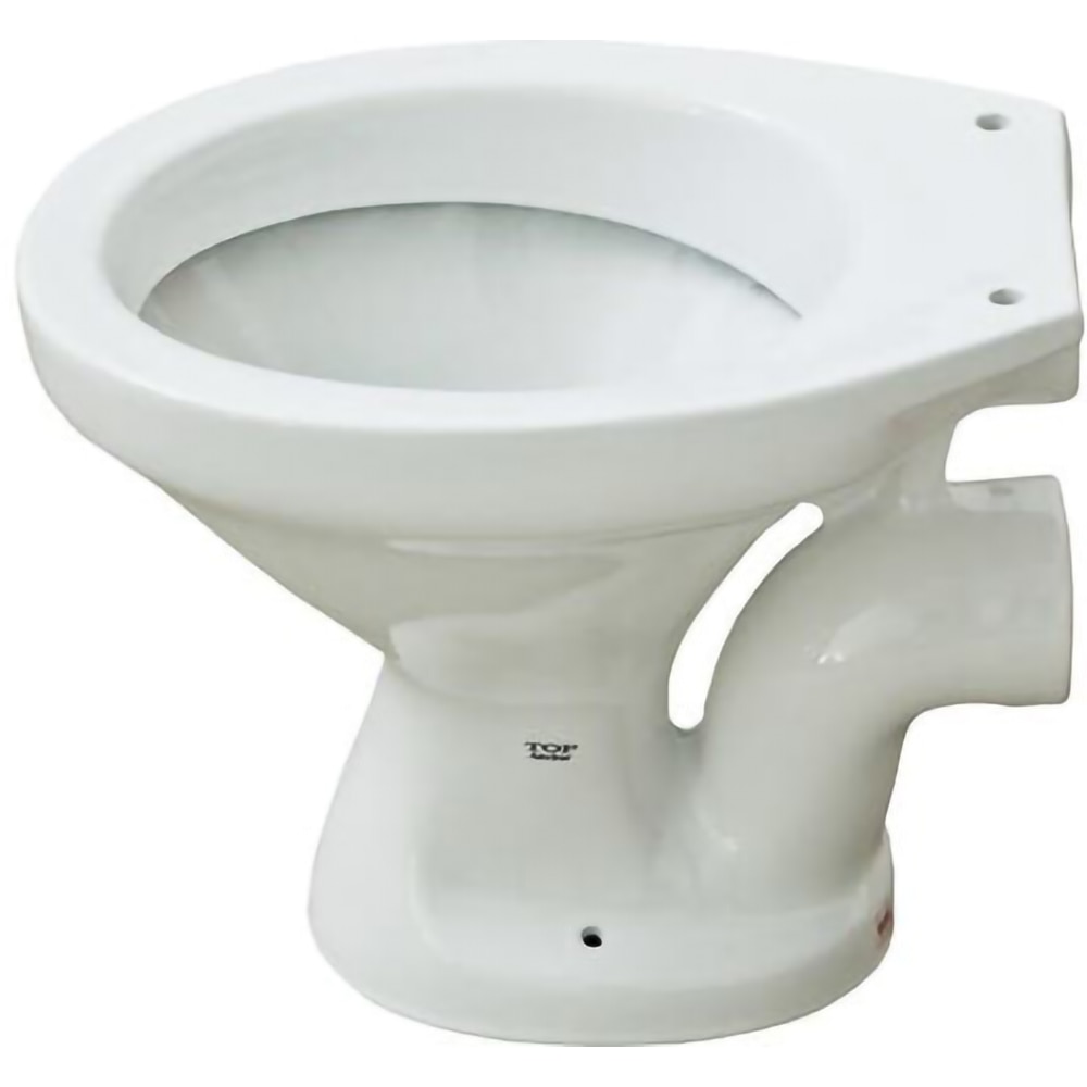 Vas WC, ceramic, montaj pe pardoseala, evacuare orizontala, 39 cm, alb