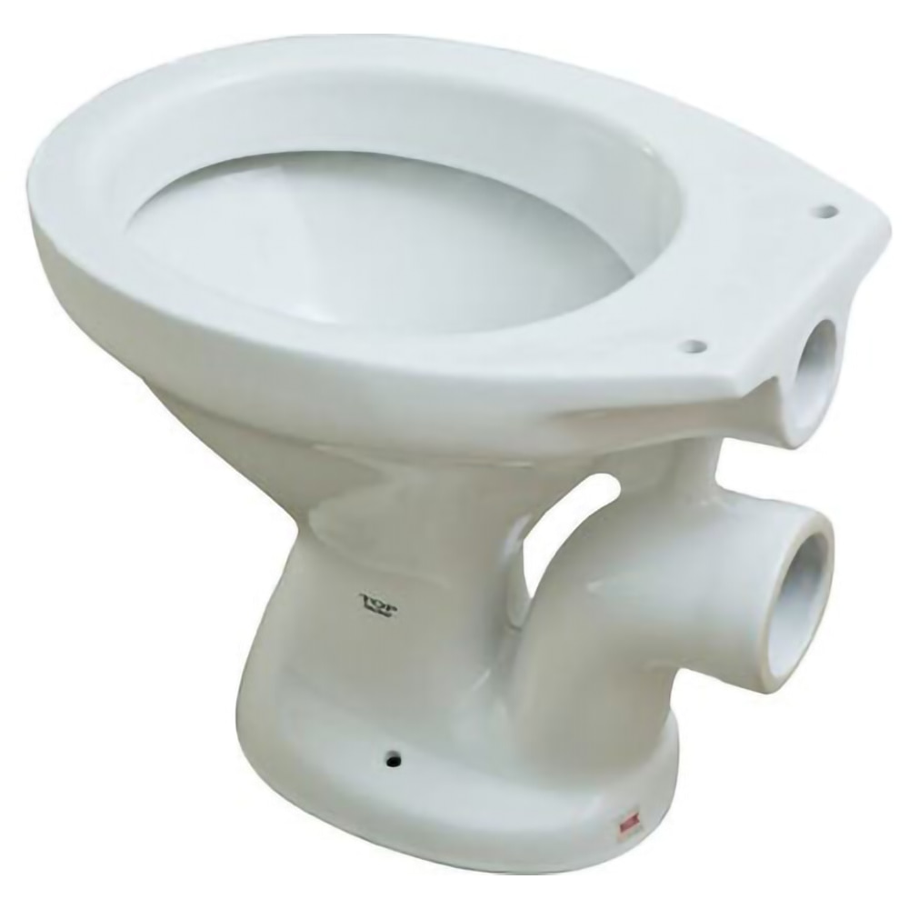 Vas WC, ceramic, montaj pe pardoseala, evacuare orizontala, 39 cm, alb