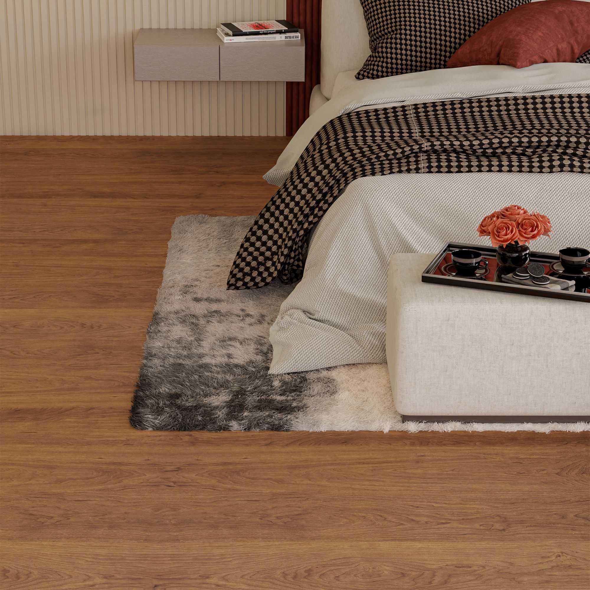 Parchet nuc, 4 mm, 1.68 mp/cutie  Premier