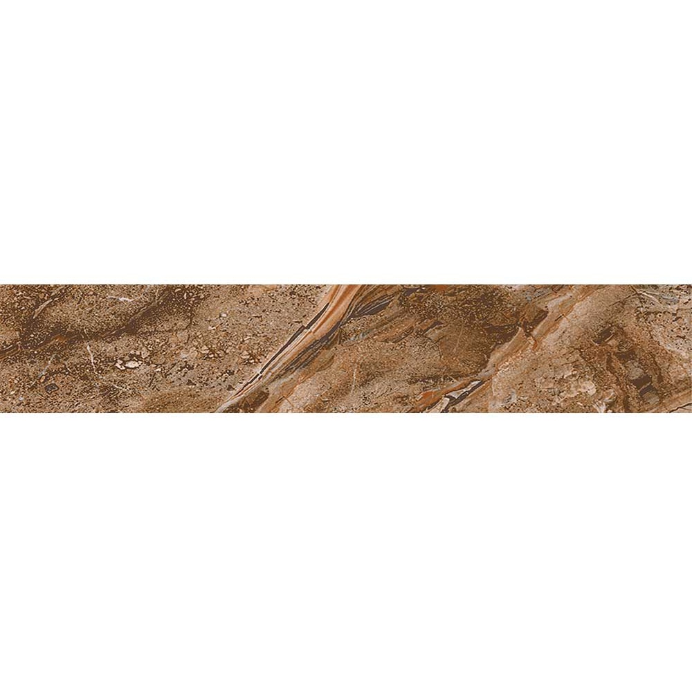 Plinta RODAPIE Luma, ceramica, 8 x 45 cm, 8 mm, maro