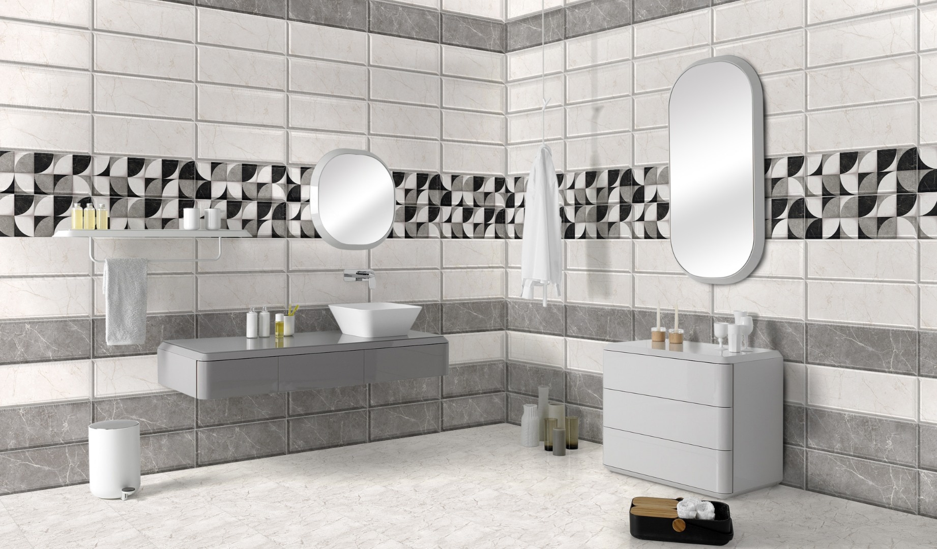 Gresie Interior, Gri, Ceramica, 42 x 42 cm, suprafata 1,59 mp  Premier Nevada